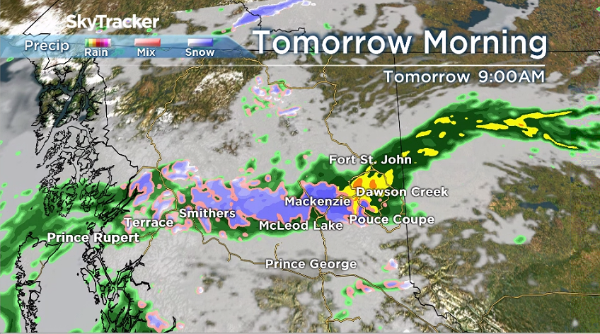 Environment Canada Warns Of Heavy Rain For Parts Of Northern B.C., Flood Watch Posted - BC ...