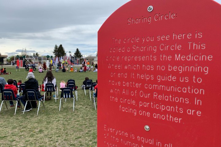 New Indigenous-themed playground opens in northeast Calgary