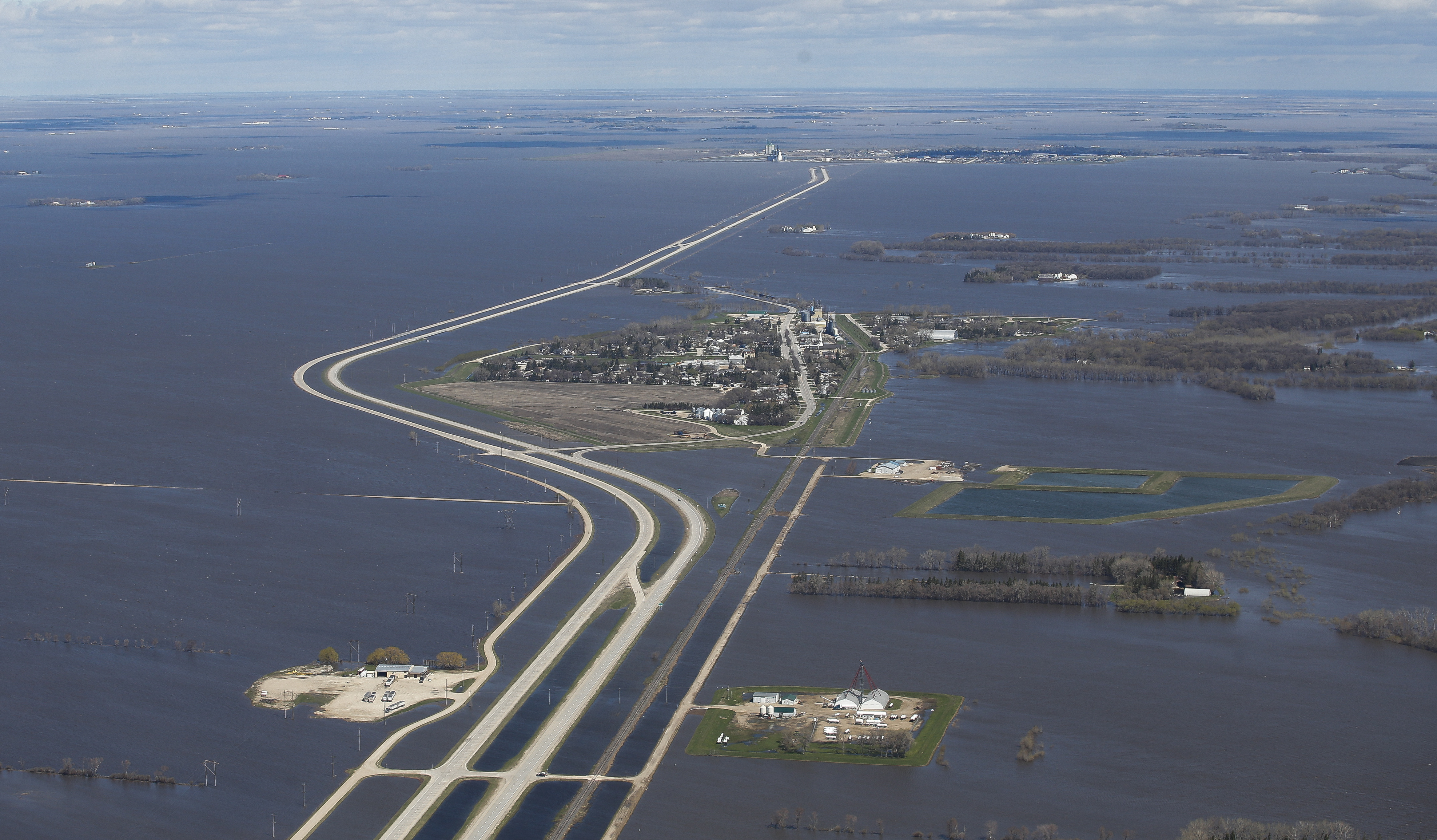 Manitoba Reopens Part Of Hwy 75 Closed Due To Flood, More Rain Expected ...