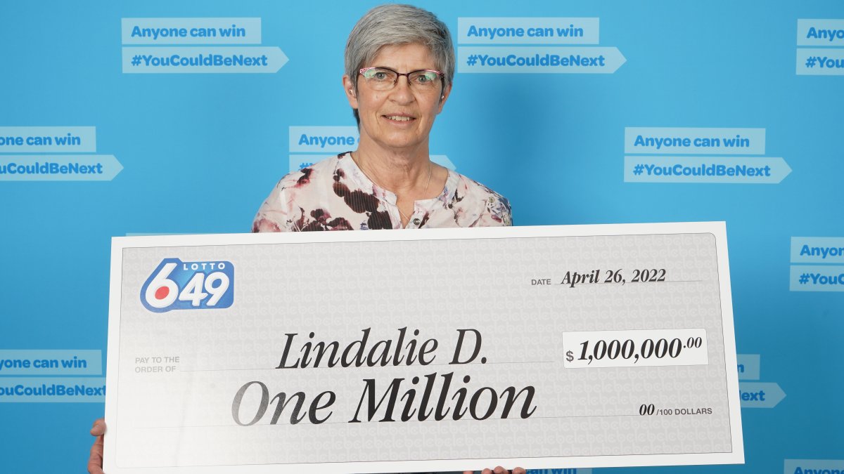 Lindalie Dansereau usually checks her lottery tickets while enjoying a morning coffee, and found a recent cup of joe particularly rich, according to the BC Lottery Corporation.