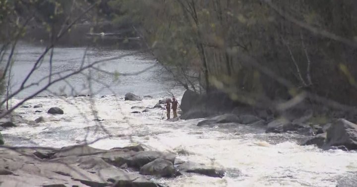 Quebec police search for missing teen who fell into a river in the Laurentians