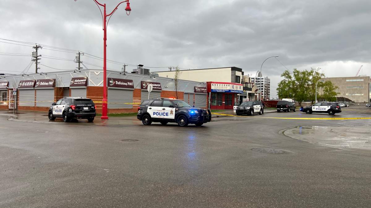 Edmonton police investigating suspicious deaths in Chinatown on Thursday, May 19, 2022.