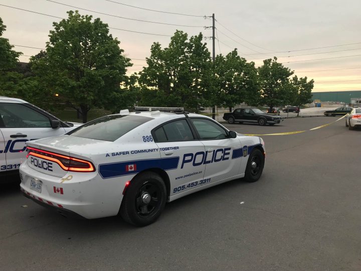 Police responded to a stabbing call in the area of Cawthra and Dundas.