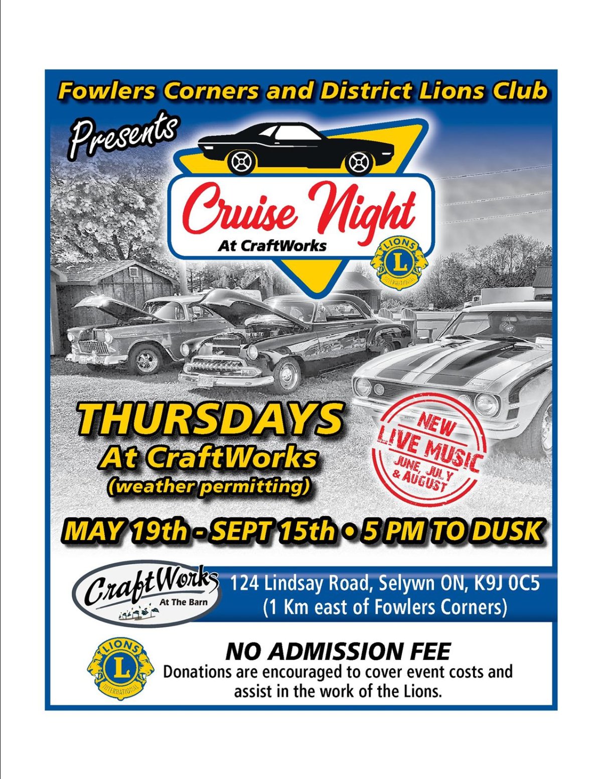 Cruise Night at Craftworks At The Barn - image