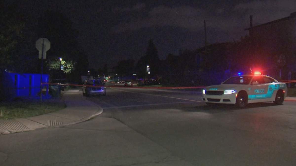 Montreal Police are investigating a shooting. May 31, 2022.