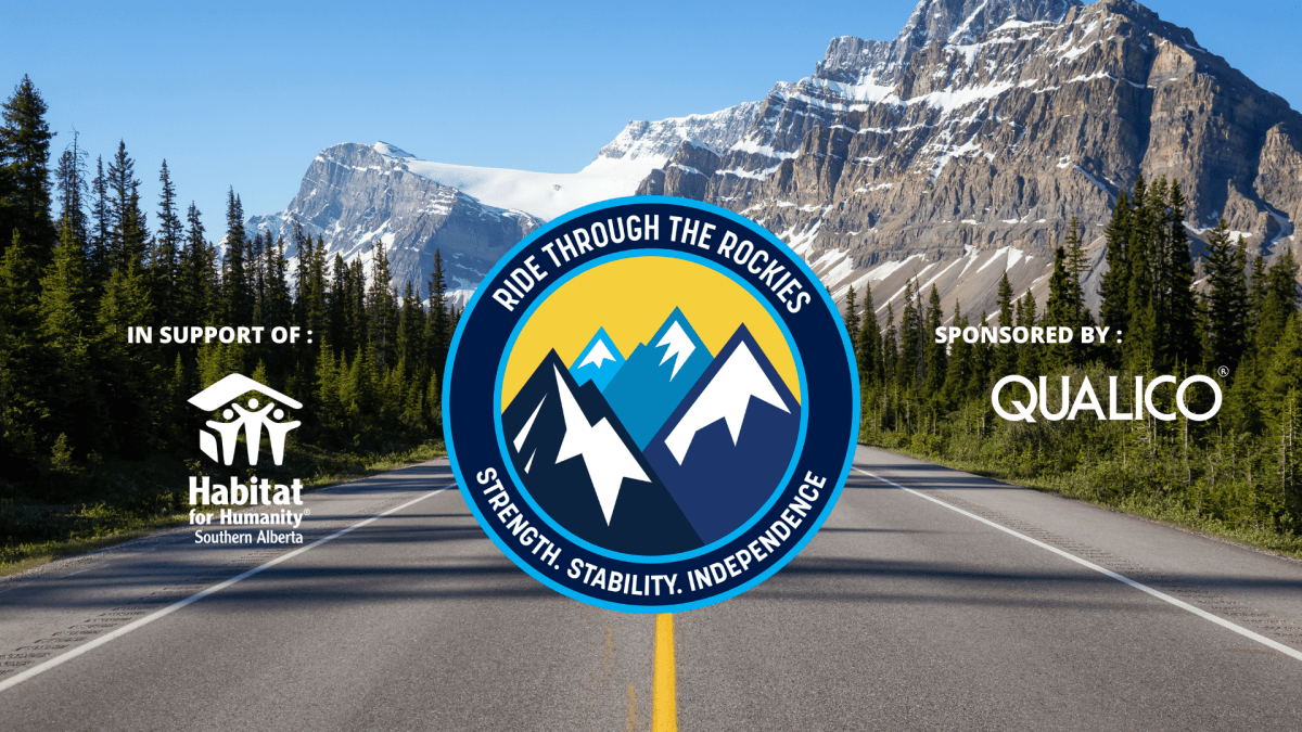Habitat for Humanity Ride Through the Rockies, supported by Global