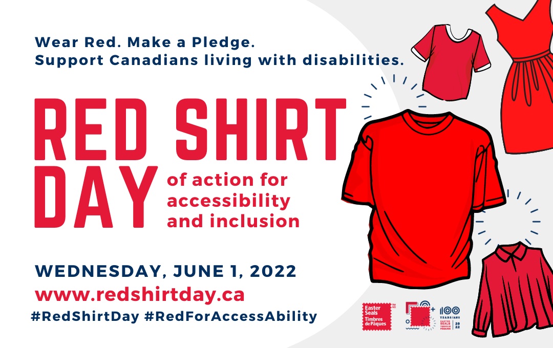 Red Shirt Day (of Action for Accessibility and Inclusion) 2022 - image