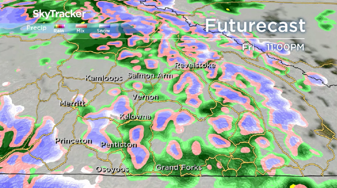 Rain continues in pockets Thursday night.s in pockets Thursday night.