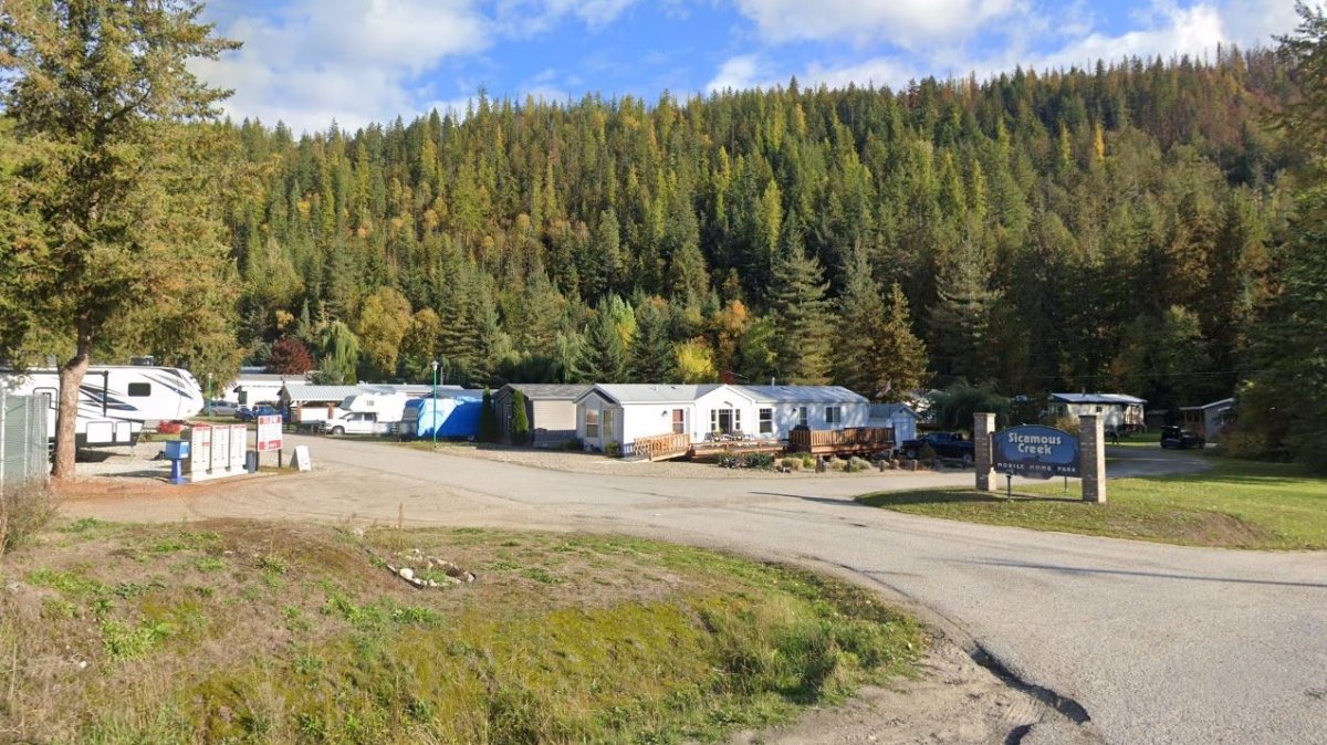 A photo of Sicamous Creek Mobile Home Park.
