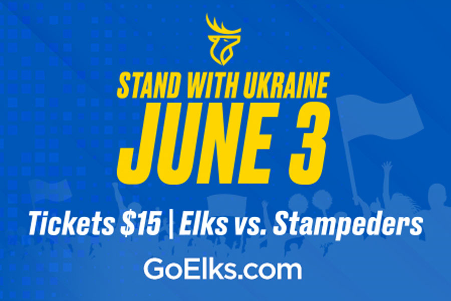 Global Edmonton is a proud partner of Edmonton Elks Stand With Ukraine - image