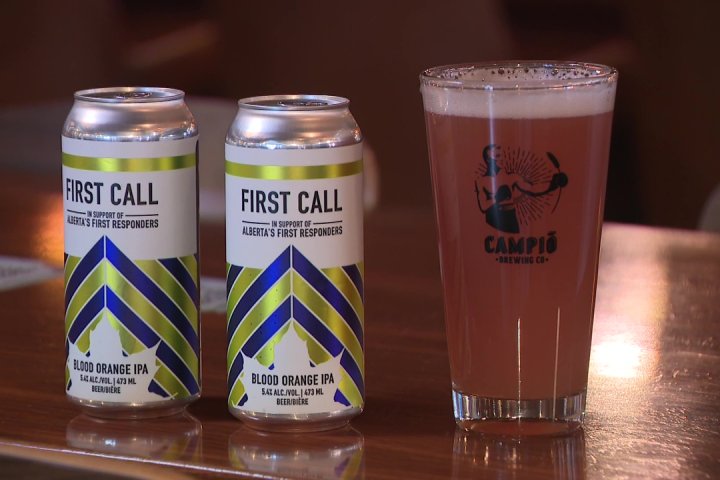 ‘First Call’ beer supports Alberta first responders