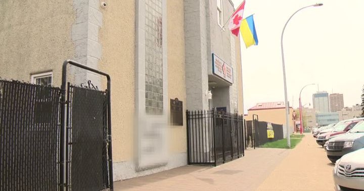 Edmonton’s Ukrainian National Federation Hall vandalized with swastika – Edmonton
