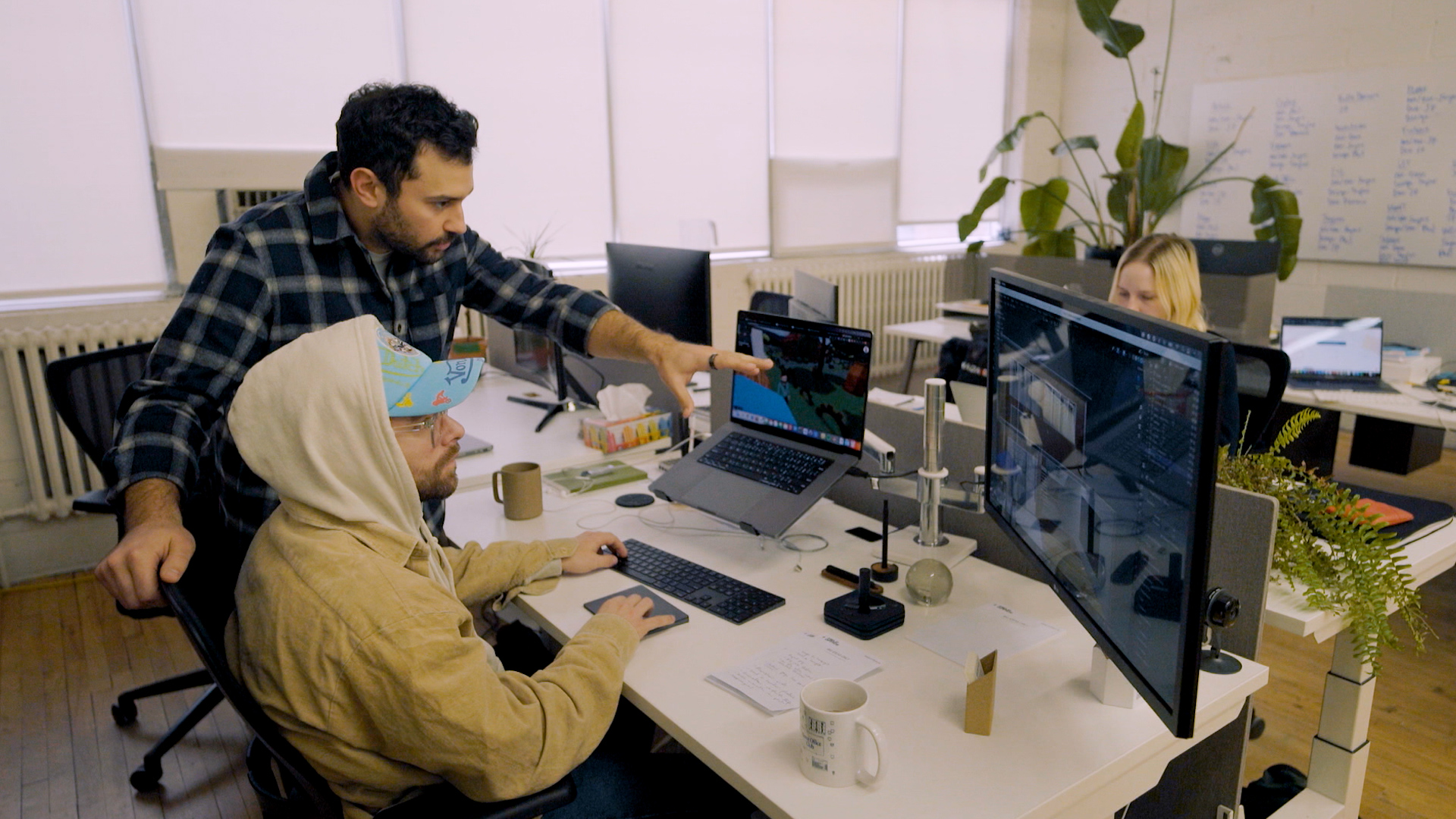 Philip Tabah and Jean Philippe Lauzon of Field Office.