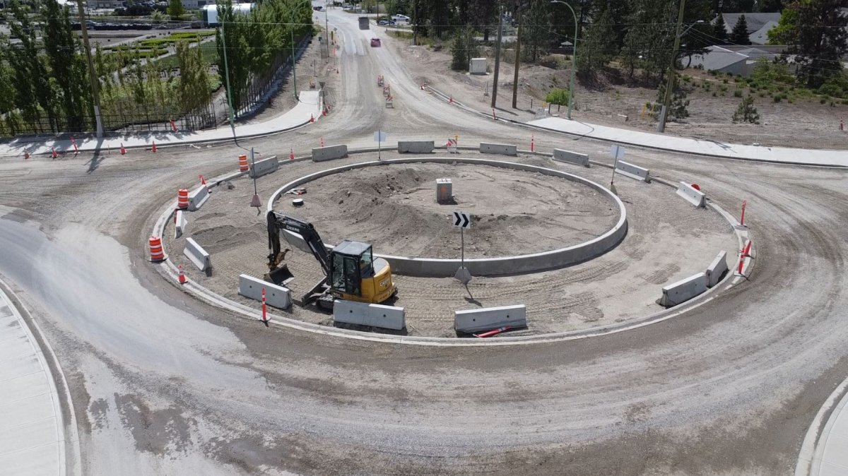 The City of West Kelowna says the road closure will last about a week, starting Monday, May 30, and that it should reopen on Saturday, June 4.