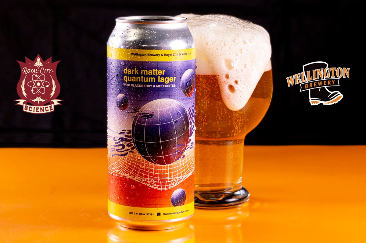 Fifty cents from each can of Dark Matter Quantum Lager, will go to the funds the group is raising for the science centre.