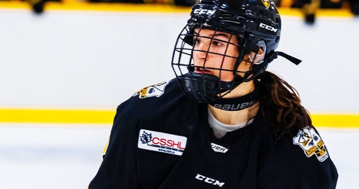 La historia de BC de convertirse en la primera mujer seleccionada en el draft WHL Bantam a los 15 años