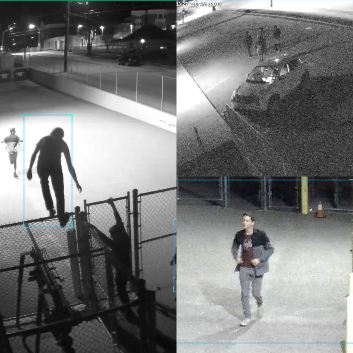 Penticton RCMP are asking that these people come forward in the wake of an incident that saw them damage Penticton Secondary School network equipment. 