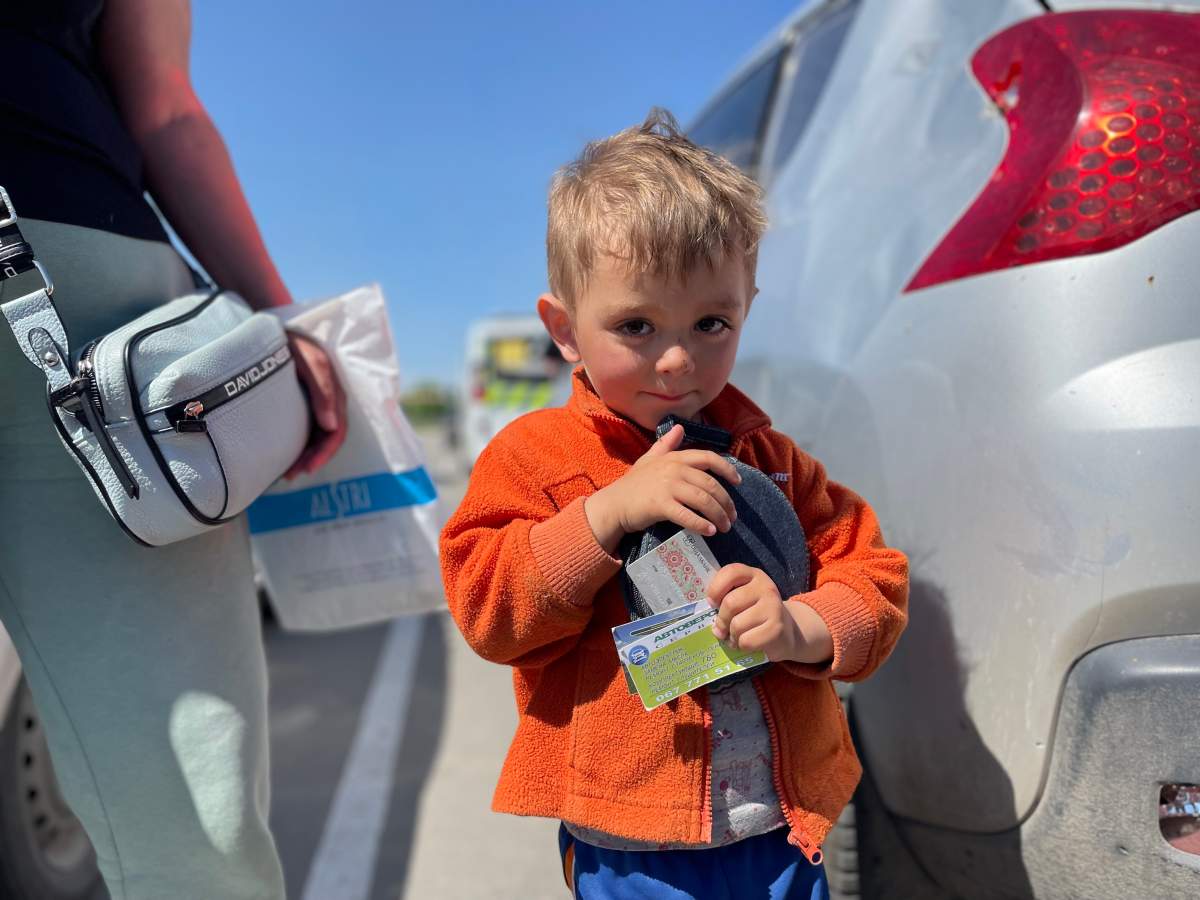 Mariupol refugee