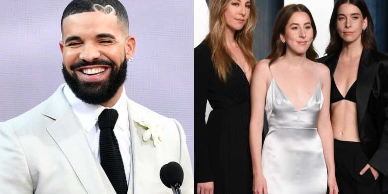 Drake Meets The Haim Sisters In Toronto: ‘Just Met The Beatles’