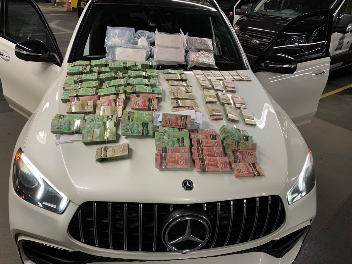 Four men have been charged after $1.3 million worth of drugs, cash, ammunition and vehicles were seized following a 14-month investigation in south and southwest Edmonton.
