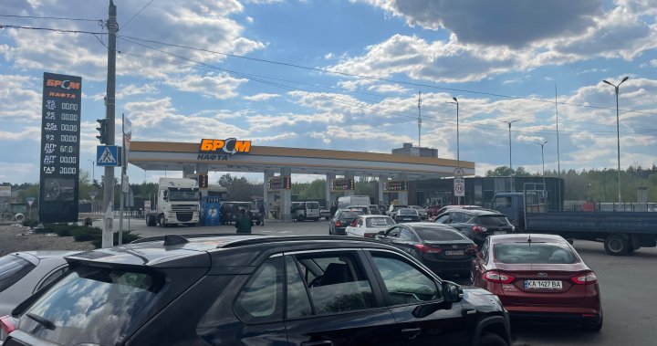 Russian attacks on Ukraine’s fuel depots mean critical shortages and an anxious public