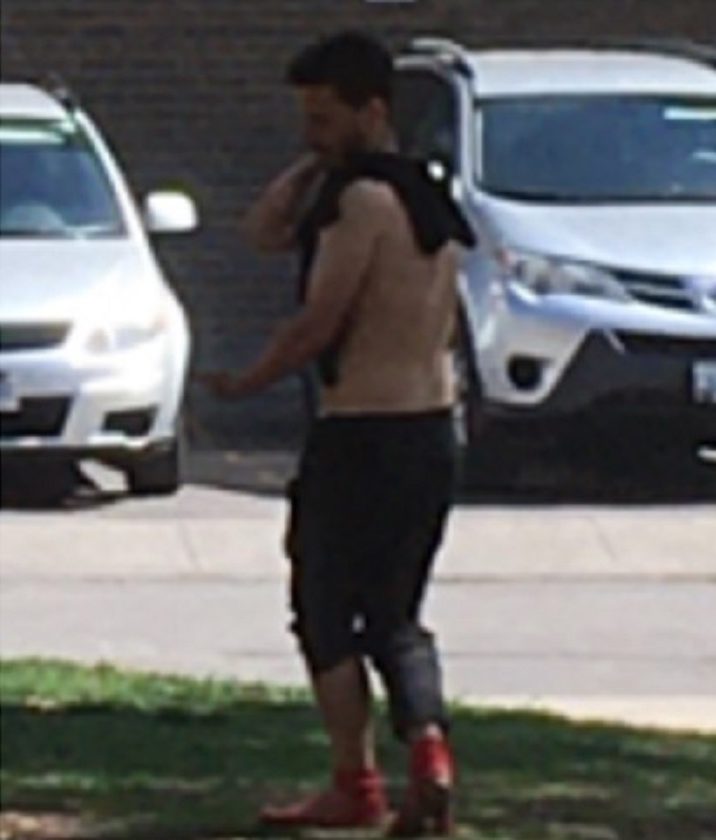 A photo of the suspect wanted for assault of a 5-year-old child in Toronto.