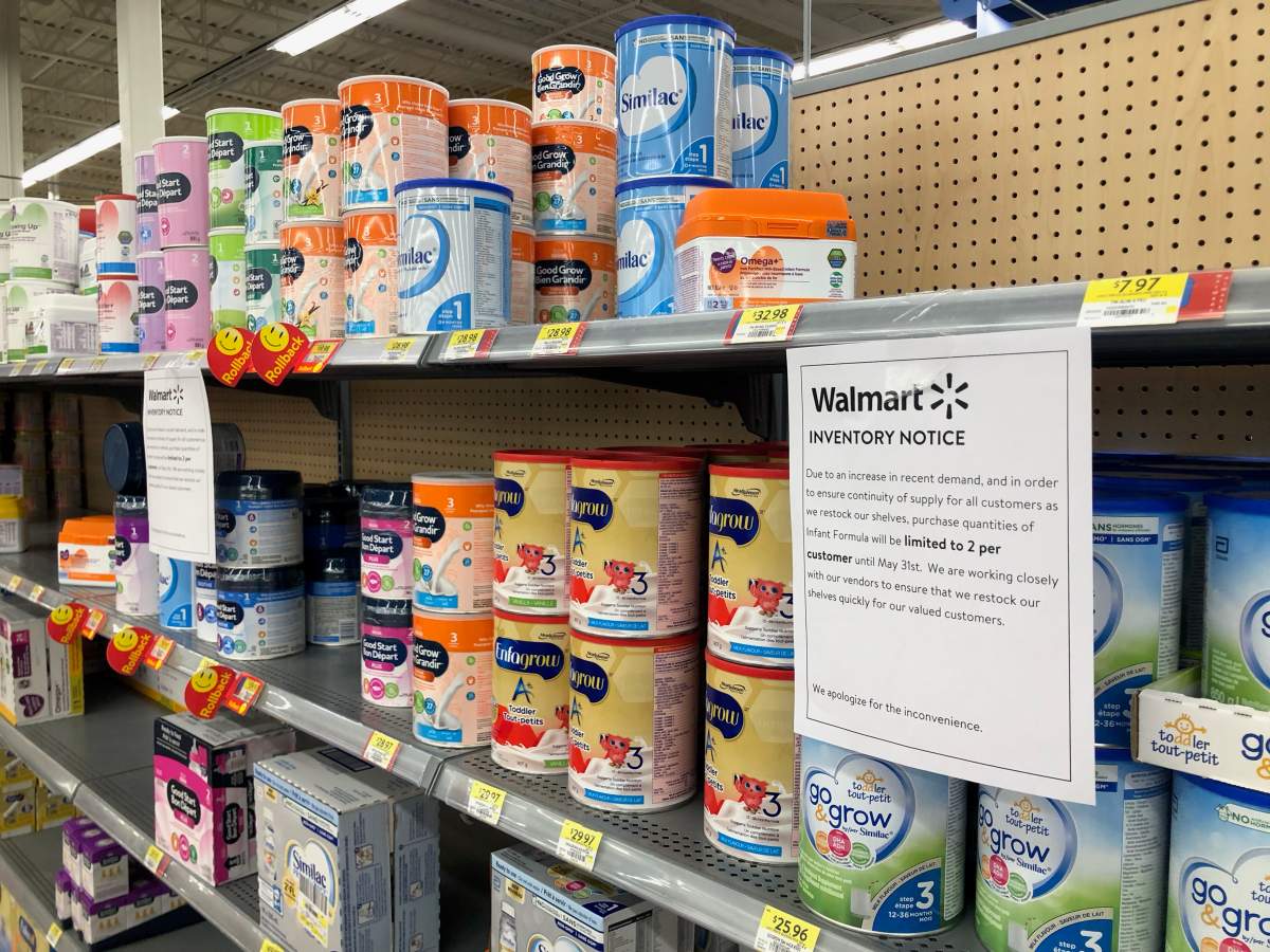Baby formula shortage affecting Nova Scotians
