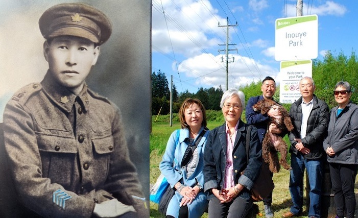 ‘A real hero’: City of Surrey honours Japanese-Canadian veteran Zennosuke Inouye