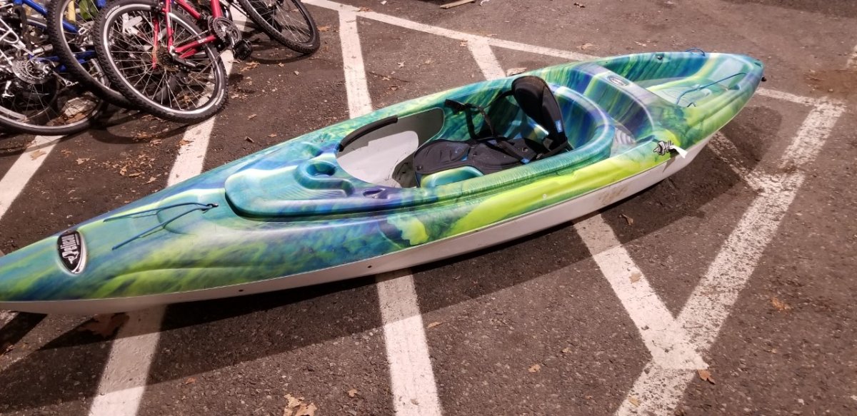 Anyone who recognizes this kayak is asked to contact Nanaimo RCMP. 