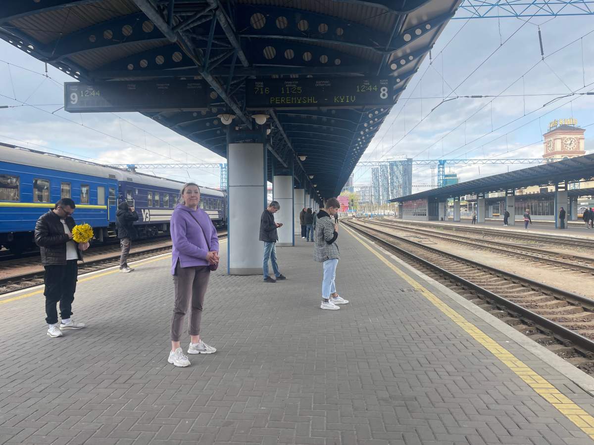Kyiv train station