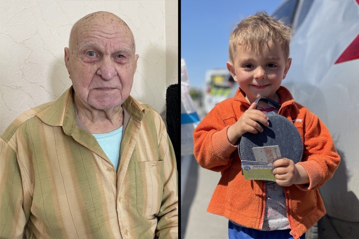 The faces of Mariupol: Young and old tell of harrowing escapes from city under siege