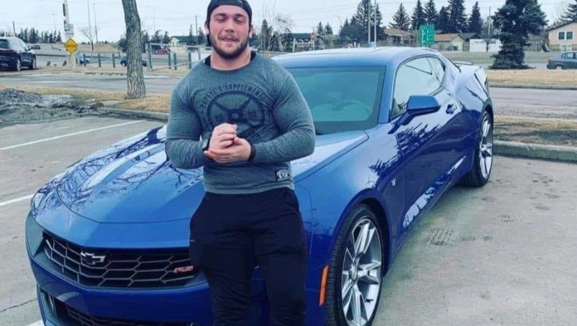 An undated photo of Mitchell Donoghue, who family members have confirmed was the man who died in a fatal crash in Calgary on May 3, 2022.