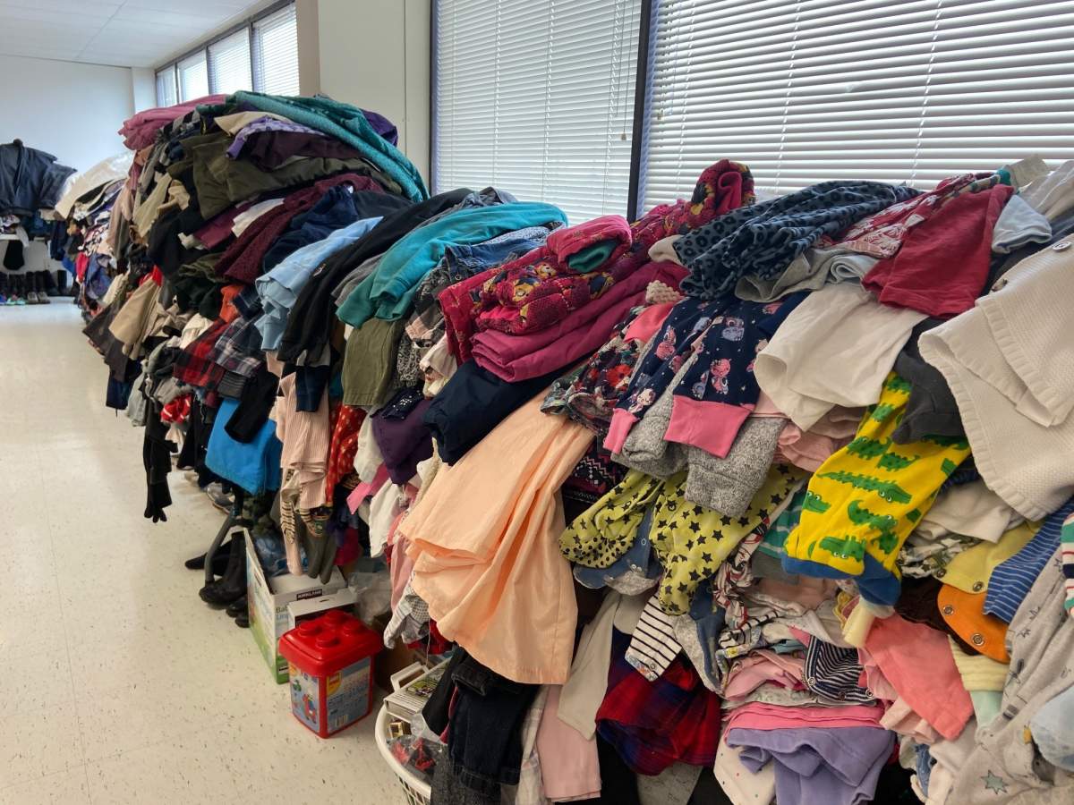 The Edmonton Mennonite Centre for Newcomers says its refugee donation centre located on 82 Street at 117 Avenue is bursting at the seams.