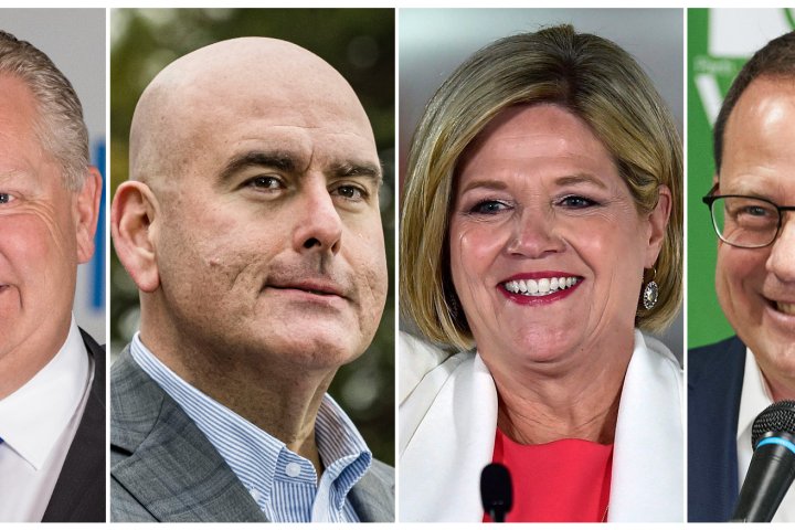 Where the Ontario leaders are on the campaign for May 8
