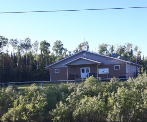 Poplar River First Nation administration office.