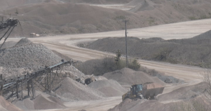 Rock quarry being developed in residential part of Calhoun, N.B. – New Brunswick
