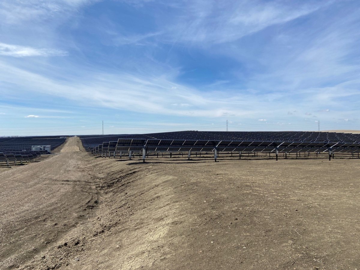 Travers Solar Project in Vulcan County