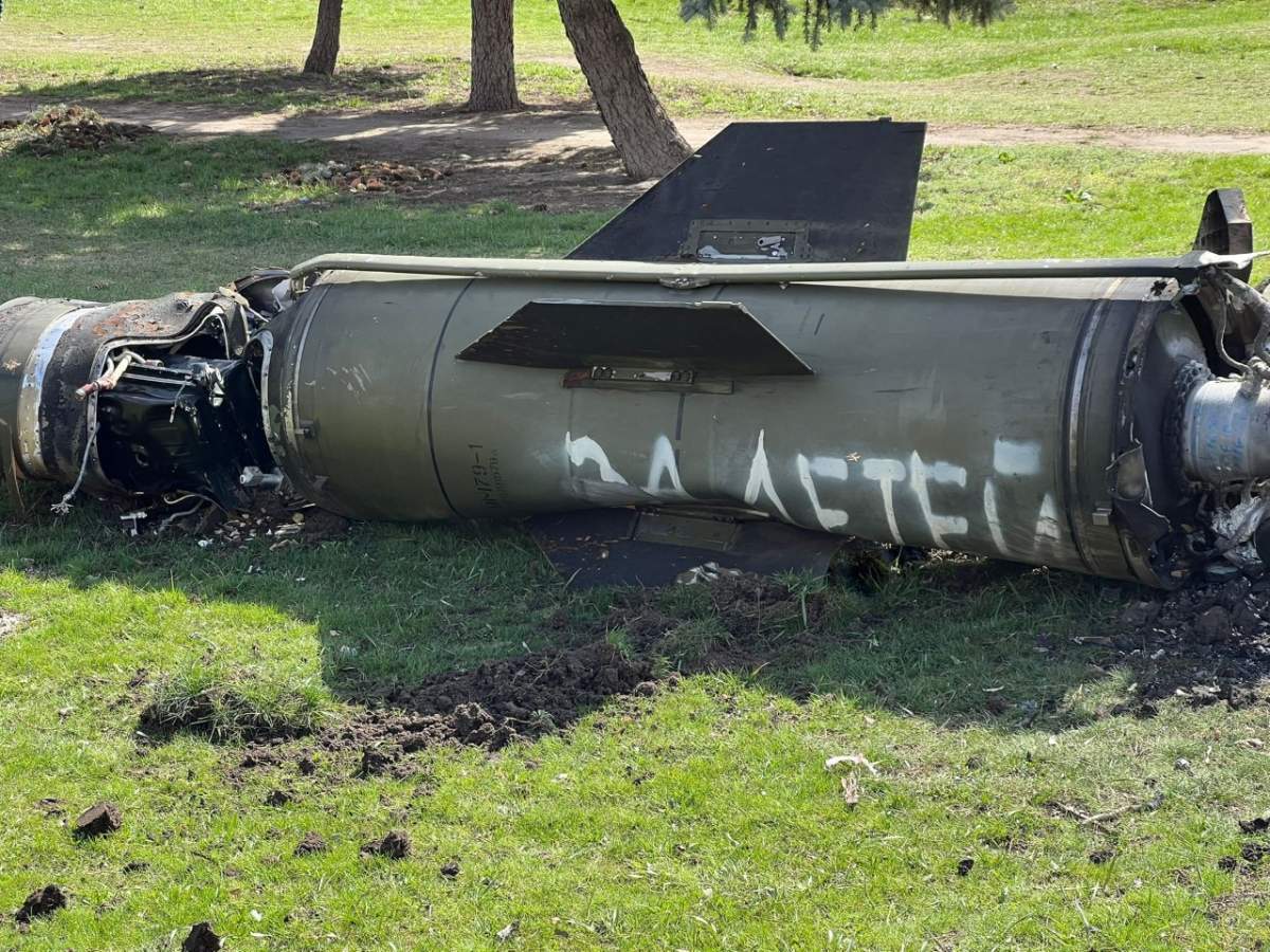A missile fired at Kramatorsk train station on April 8, killing 59.
