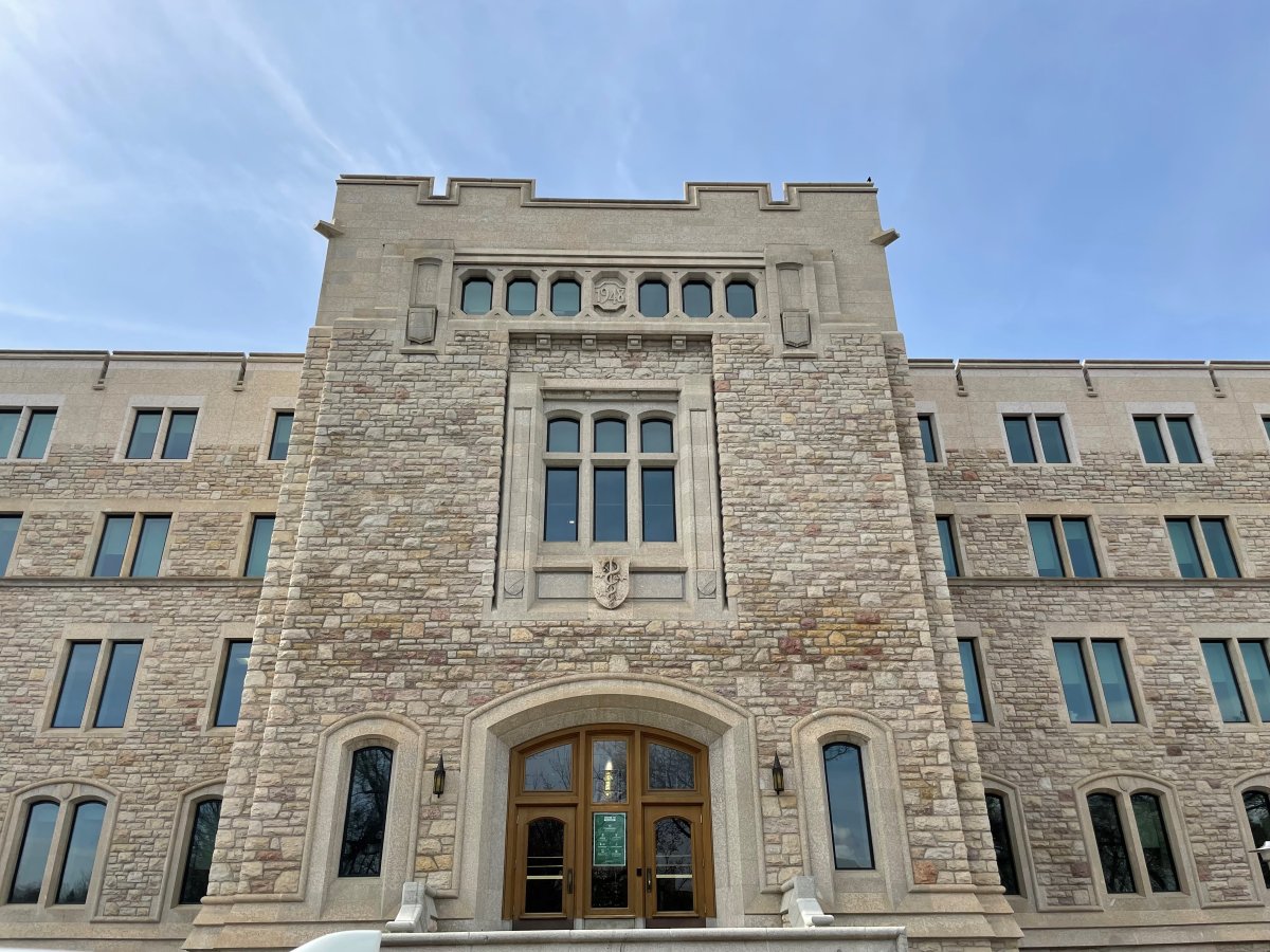 Some of the areas of the University of Saskatchewan campus are more poorly lit than others and pose a threat to students working or studying on campus at night. .