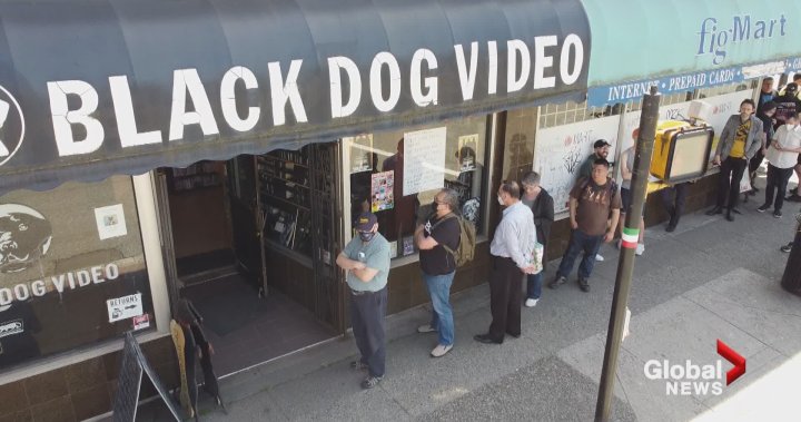 Black Dog Video in Vancouver sells off stock as it prepares to close – BC