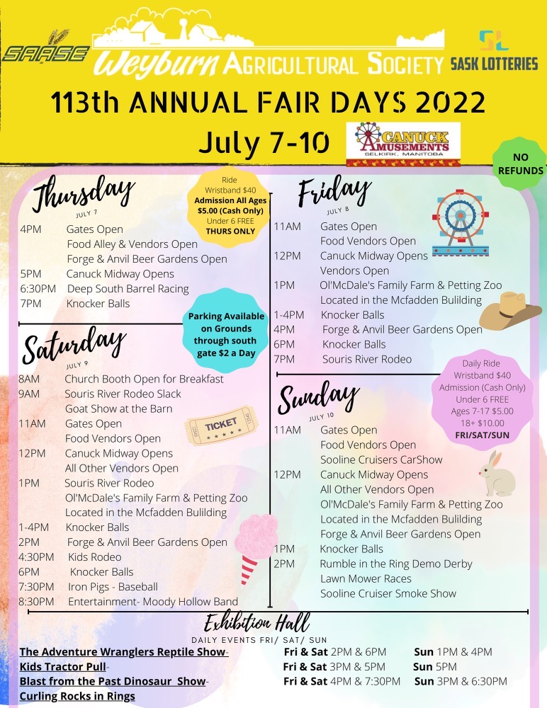 113th Weyburn Fair Days - image