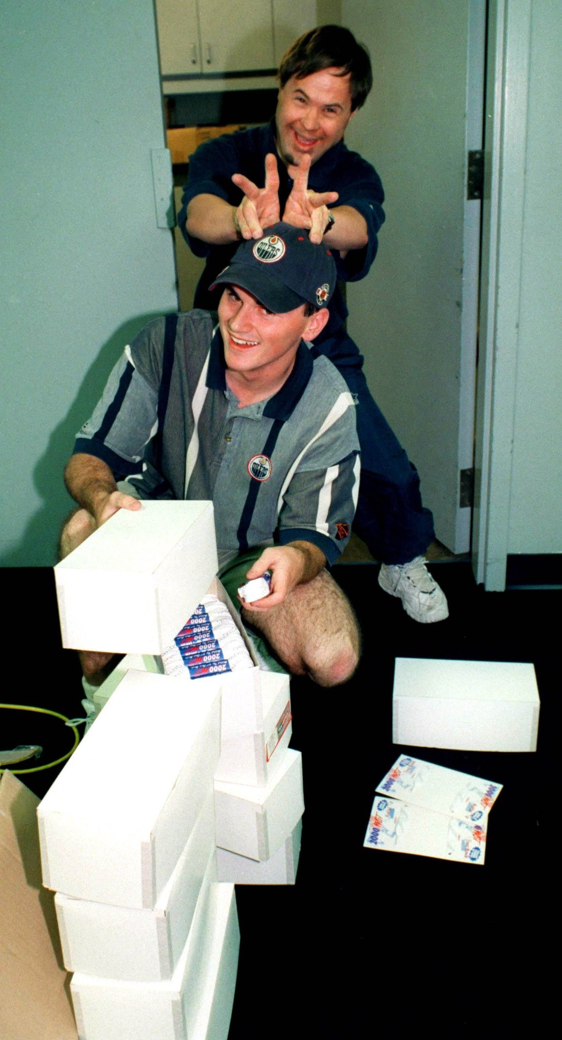 Joey Moss and Sliver Delorey