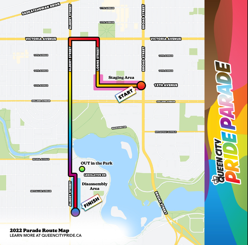 The route for this year’s parade has been updated.