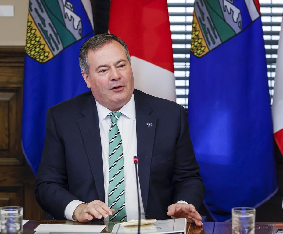 Alberta’s United Conservative Party has announced the rules for an Oct. 6 contest to choose a new leader and premier of Alberta. Jason Kenney said last month he would step down after receiving 51.4 per cent support in a leadership review. Kenney, shown here in Calgary on Friday, May 20, 2022, has said he will stay on until a new leader is chosen to maintain continuity and stability in government. THE CANADIAN PRESS/Jeff McIntoshTHE CANADIAN PRESS/Jeff McIntosh.