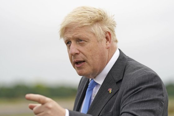 Photo of British Prime Minister Boris Johnson