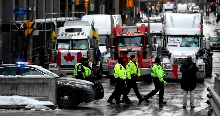 ‘Freedom convoy’ organizers, police granted full standing in Emergencies Act inquiry