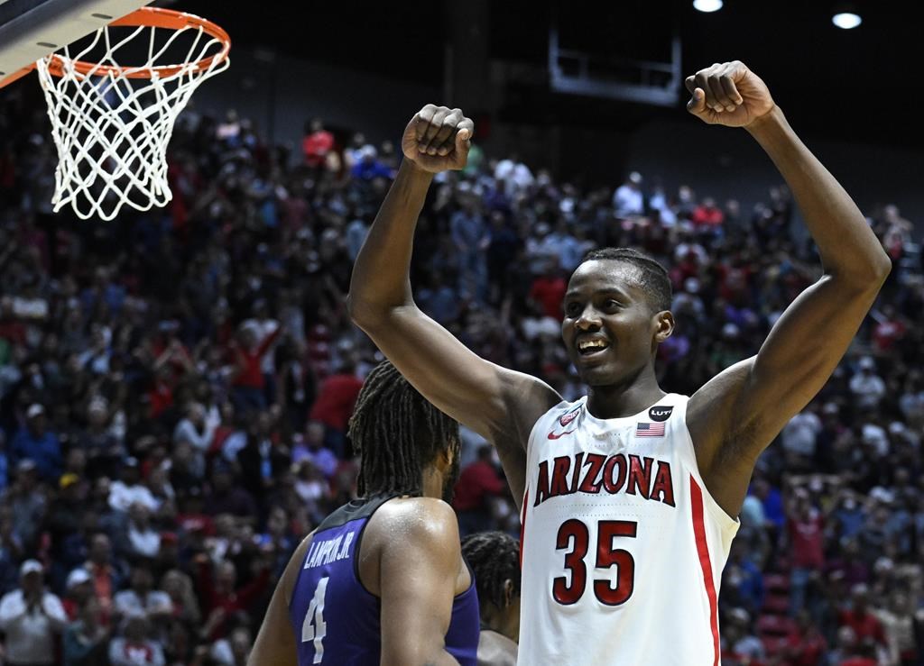 2022 NBA Draft: Toronto Raptors pick Arizona's Christian Koloko in second  round - Arizona Desert Swarm