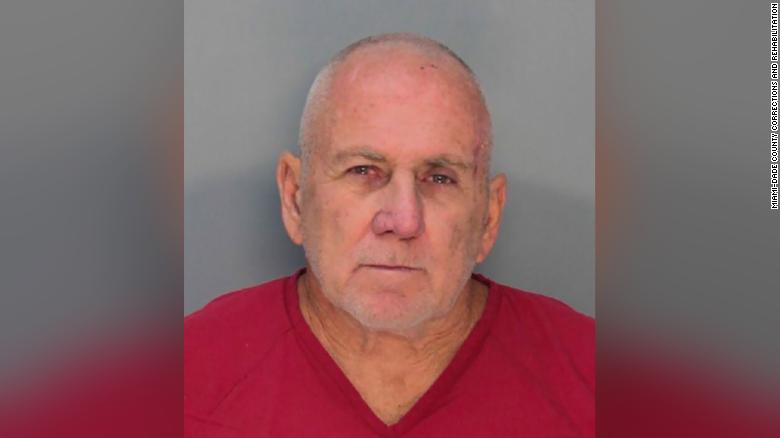 Robert Koehler is pictured in a mugshot wearing a red shirt. He has been charged in six sexual assault cases in Broward County, Florida, officials announced Tuesday.