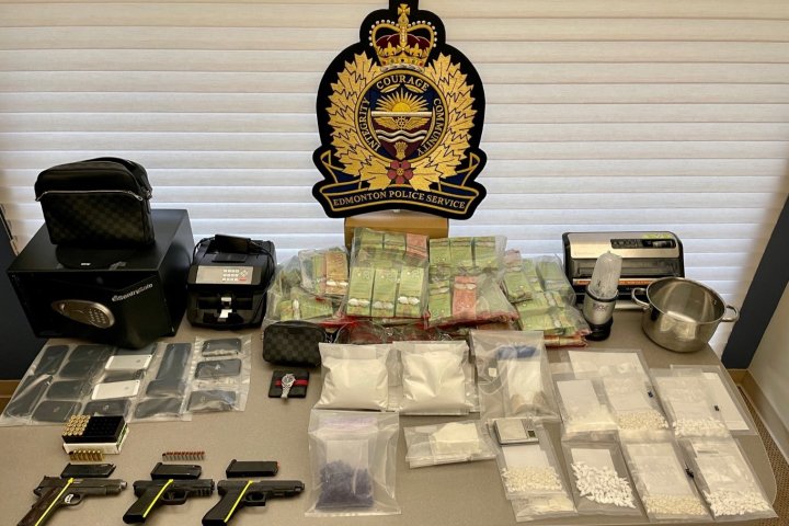 Edmonton police charge 4 people in $1M drug-trafficking investigation with ties to Ontario