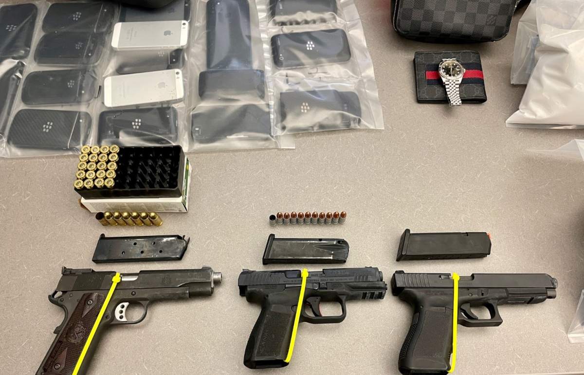 Edmonton police charged four people following an investigation into an alleged drug trafficking network that was operating between Edmonton and Mississauga, Ont.